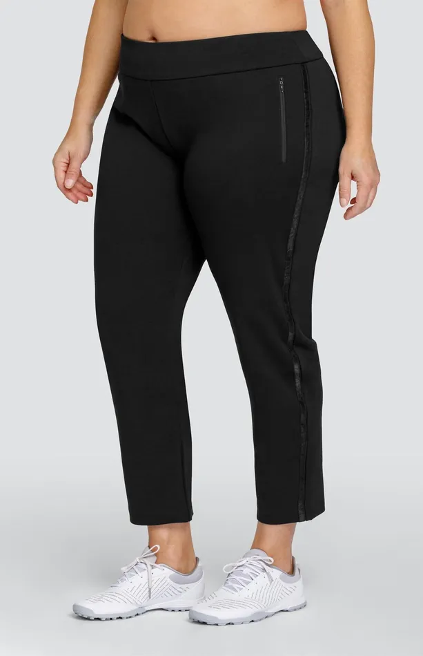 Tail Activewear Aubrianna 28034 Ankle Pant 8211 Onyx Black Women Ankle Pants