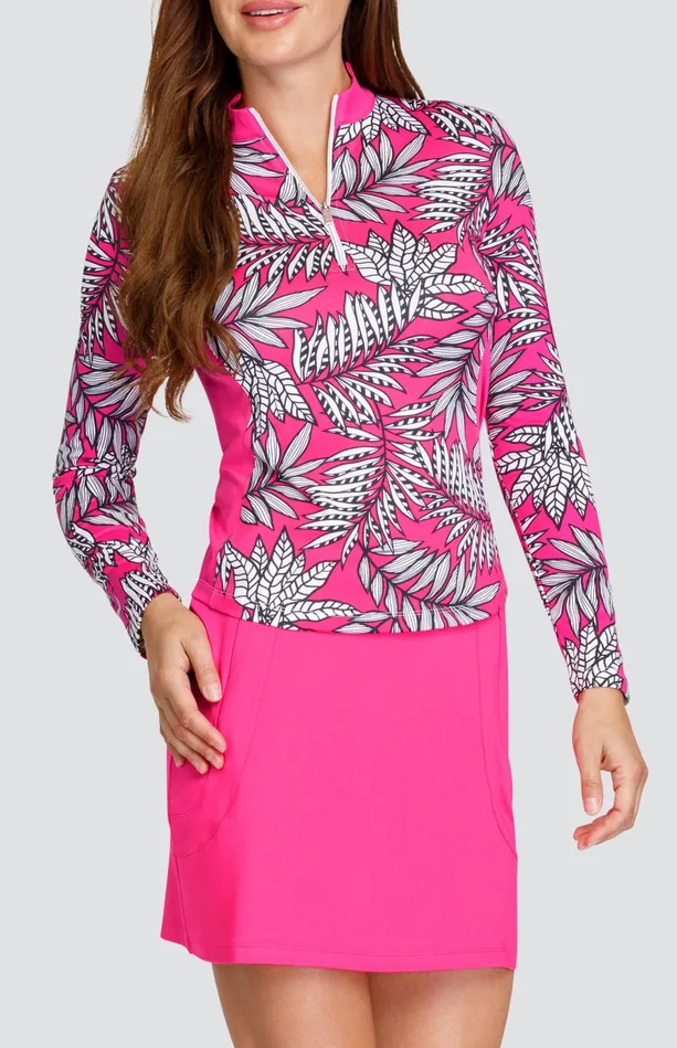 Tail Activewear Benton Top 8211 Cascading Ferns Women Long Sleeve