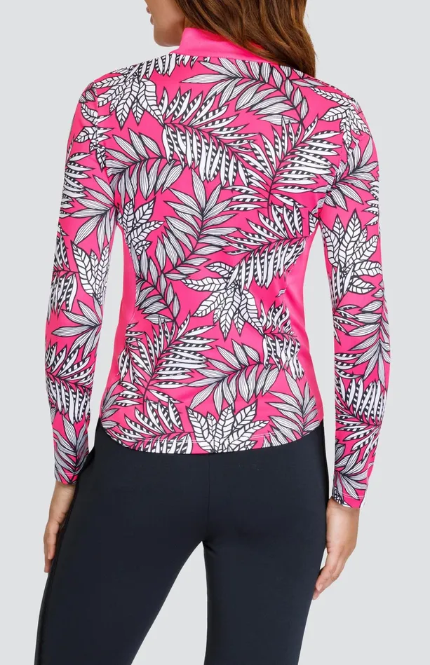 Tail Activewear Benton Top 8211 Cascading Ferns Women Long Sleeve