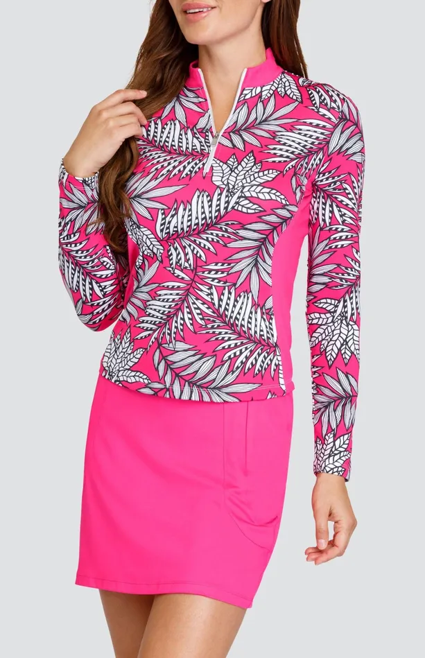 Tail Activewear Benton Top 8211 Cascading Ferns Women Long Sleeve