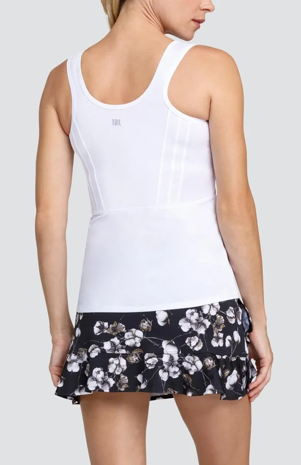 Tail Activewear Brooklyn Tank 8211 Chalk White 8211 FINAL SALE Women Tanks