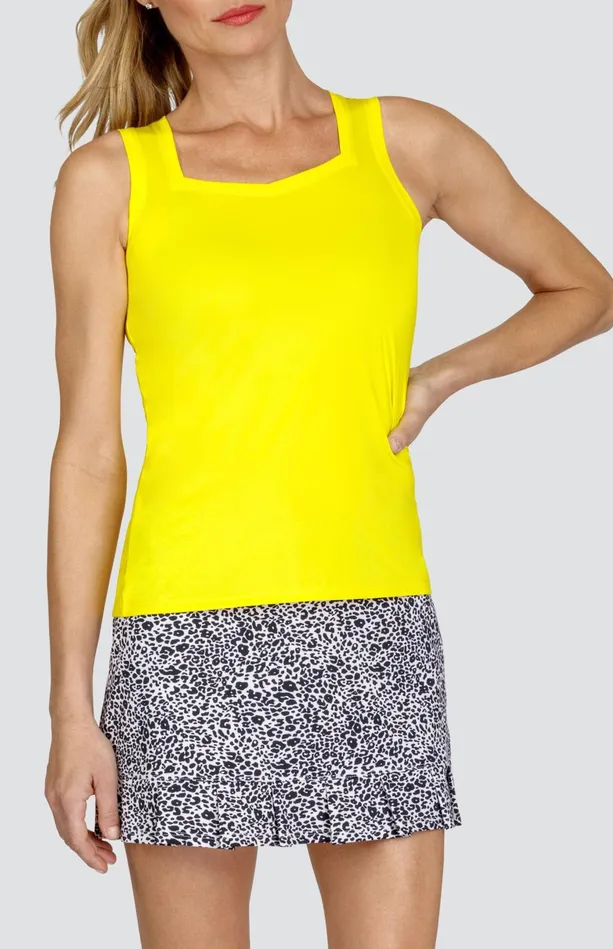 Tail Activewear Filippa Tank 8211 Dazzling Yellow 8211 FINAL SALE Women Tanks