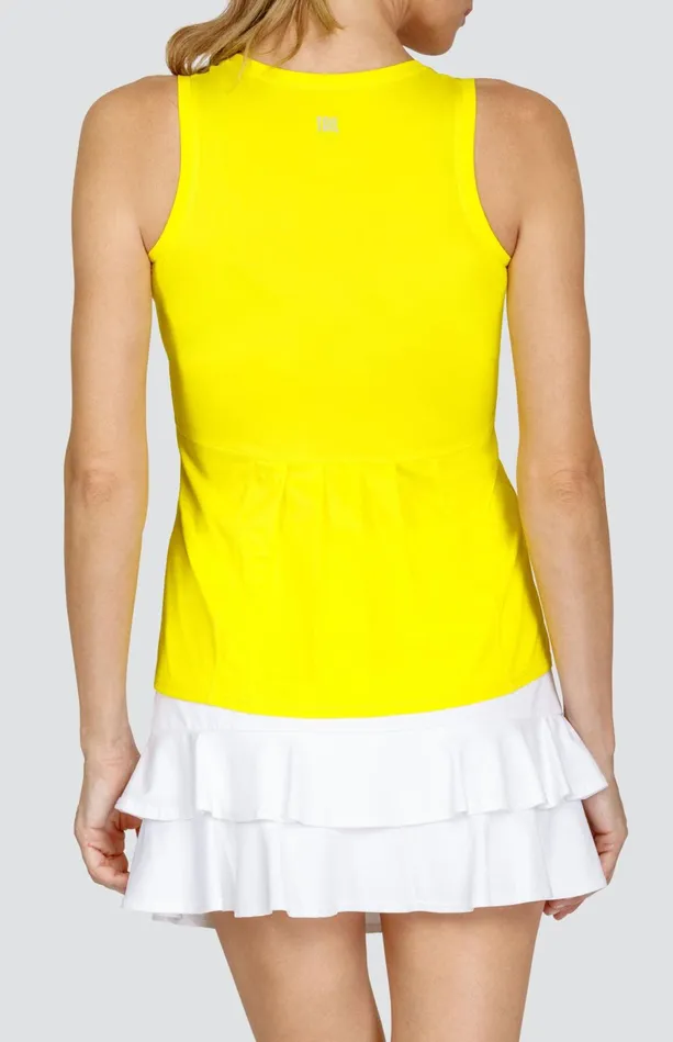 Tail Activewear Filippa Tank 8211 Dazzling Yellow 8211 FINAL SALE Women Tanks