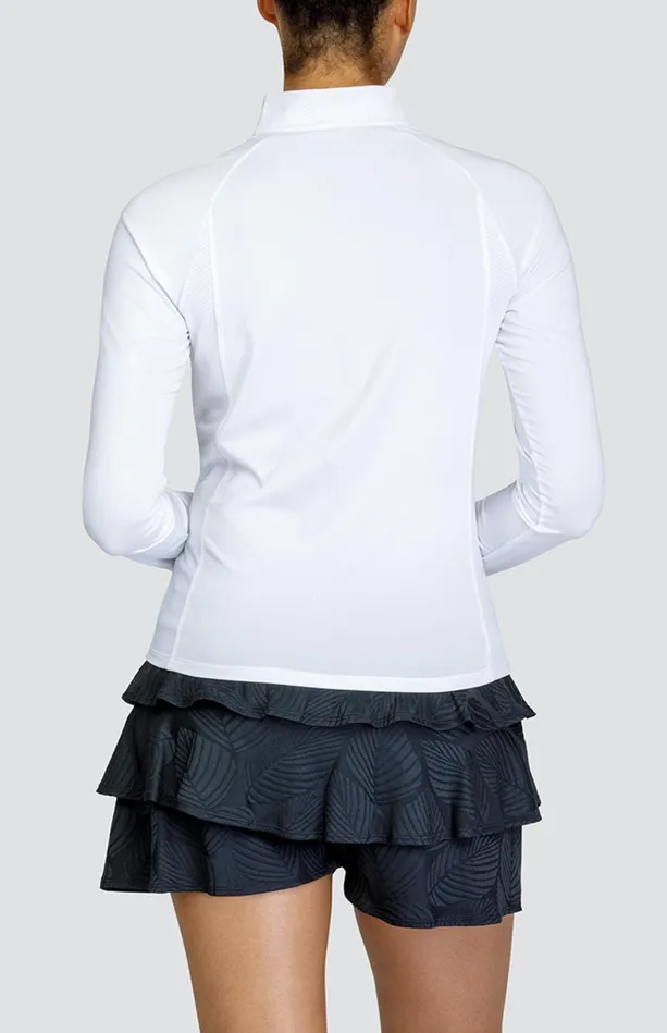 Tail Activewear Imelda Top 8211 Chalk White Women Long Sleeve