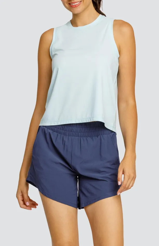 Tail Activewear Machli Tank 8211 Blue Glow Women Tanks
