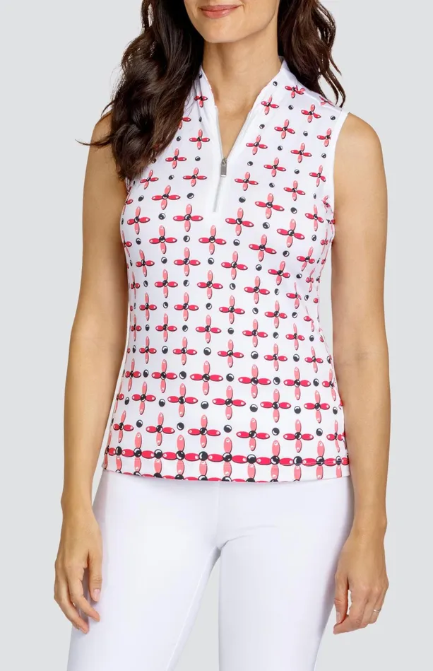 Tail Activewear Mea Top 8211 Clover Petals Women Sleeveless