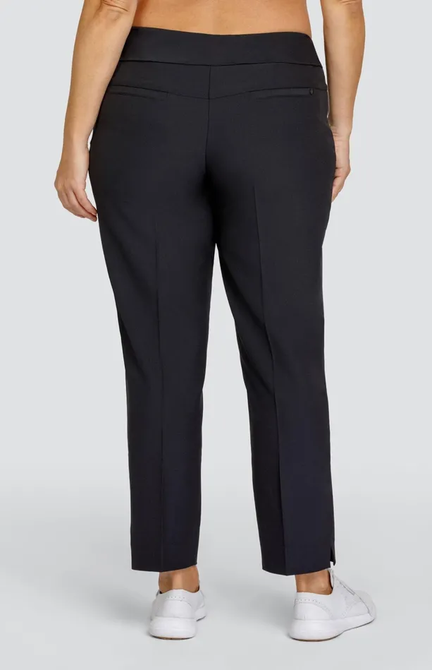 Tail Activewear Mulligan 28034 Ankle Pant 8211 Onyx Black 8211 Extended Sizes Women Ankle Pants