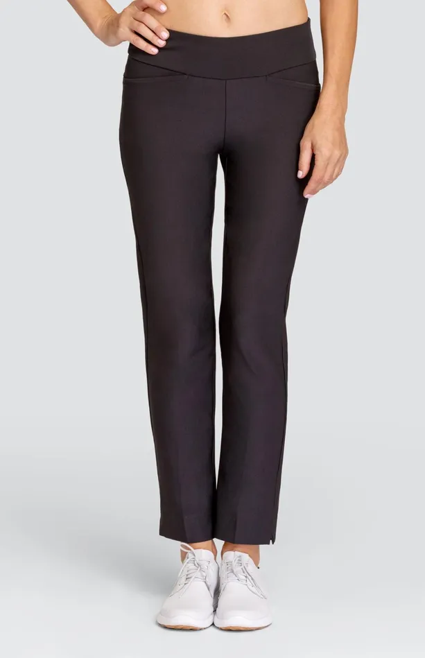 Tail Activewear Mulligan 28034 Ankle Pant 8211 Onyx Black 8211 Extended Sizes Women Ankle Pants