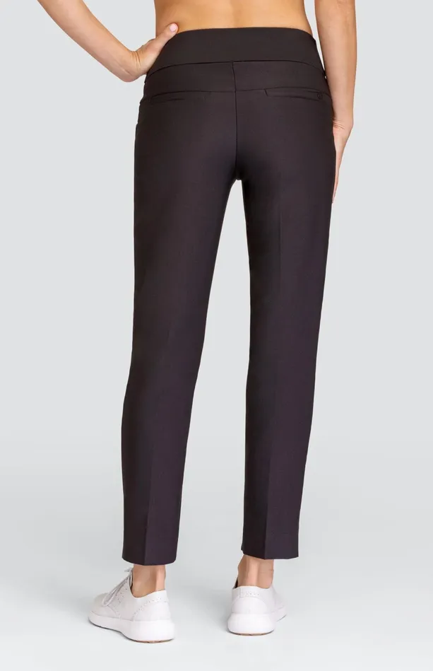 Tail Activewear Mulligan 28034 Ankle Pant 8211 Onyx Black 8211 Extended Sizes Women Ankle Pants