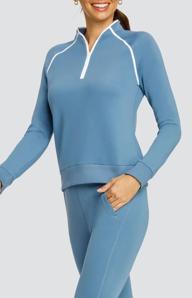 Tail Activewear Regent Top 8211 Copen Blue Women Long Sleeve