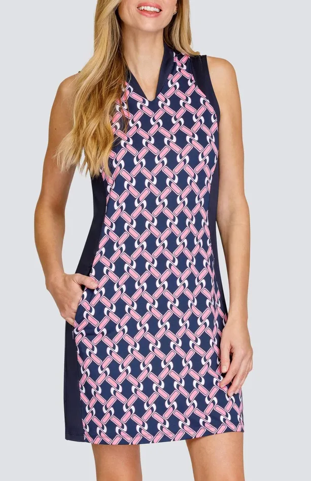 Tail Activewear Shondra 365034 Dress 8211 Geo Twist Women Sleeveless