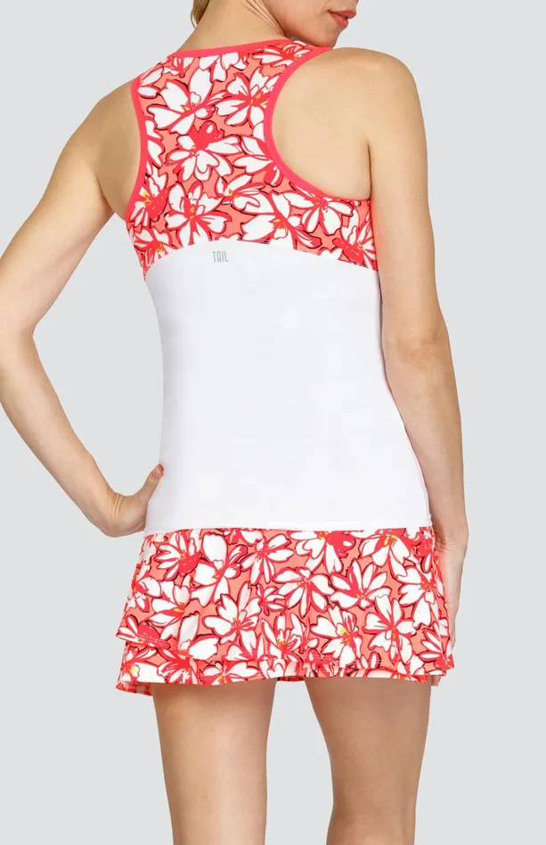 Tail Activewear Sophie Tank 8211 Chalk White Women Tanks