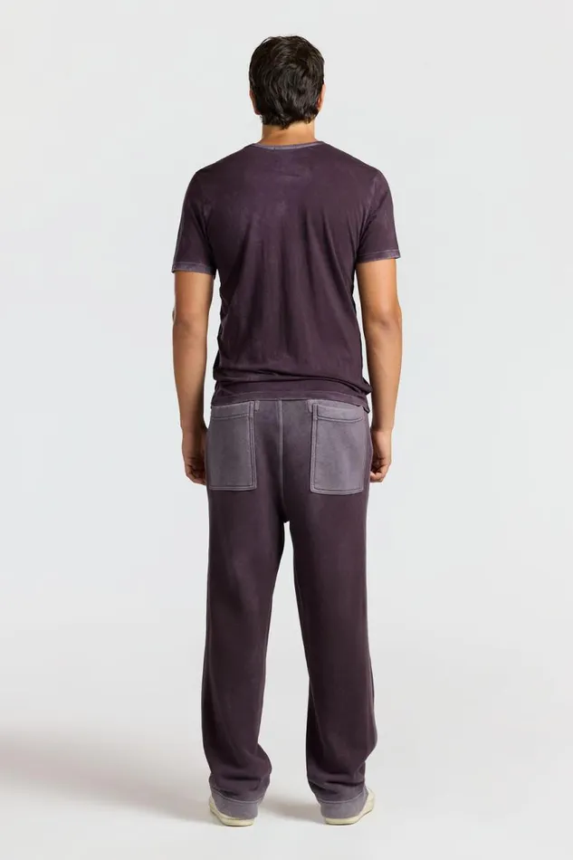 Tees Men COTTON CITIZEN Classic VNeck Tee Vintage Eggplant Tees Men COTTON CITIZEN Classic VNeck Tee Vintage Eggplant