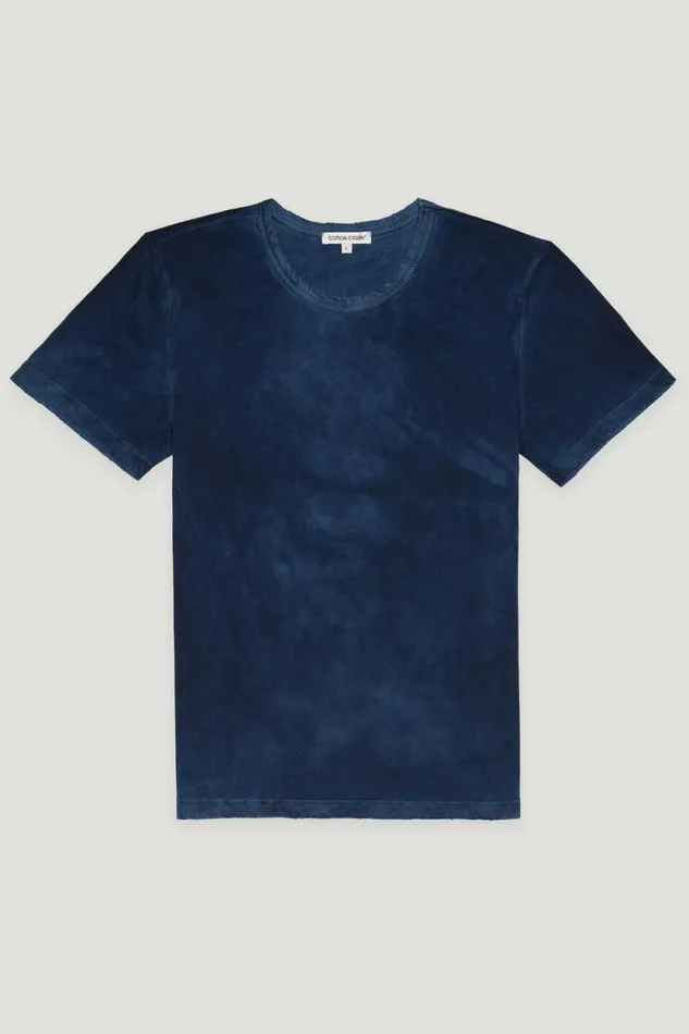 Tees Women COTTON CITIZEN Standard Tee Vintage Navy Tees Women COTTON CITIZEN Standard Tee Vintage Navy
