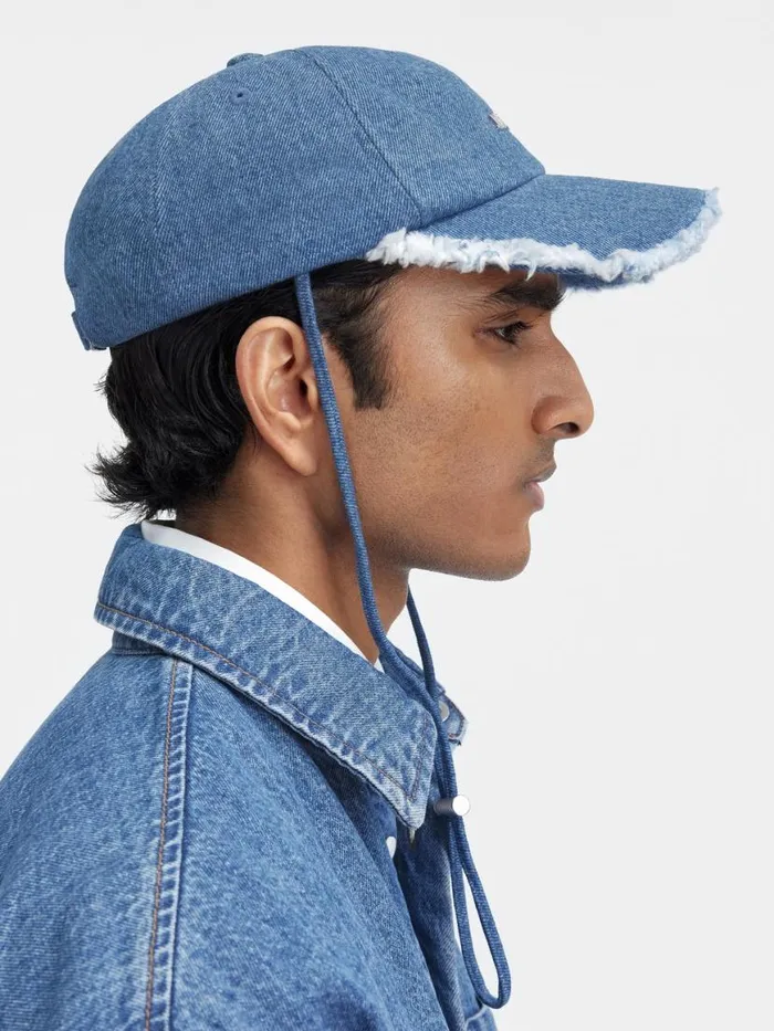 The Artichaut Cap Blue WomenMen JACQUEMUS Hats The Artichaut Cap Blue WomenMen JACQUEMUS Hats