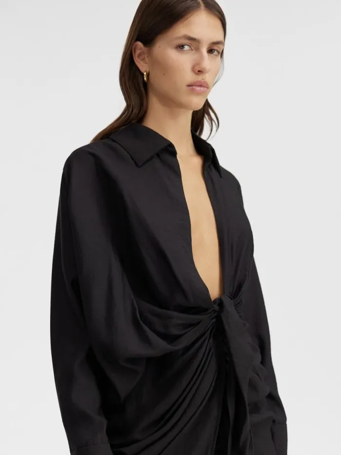 The Bahia Dress Black Women JACQUEMUS Dresses and Skirts The Bahia Dress Black Women JACQUEMUS Dresses and Skirts