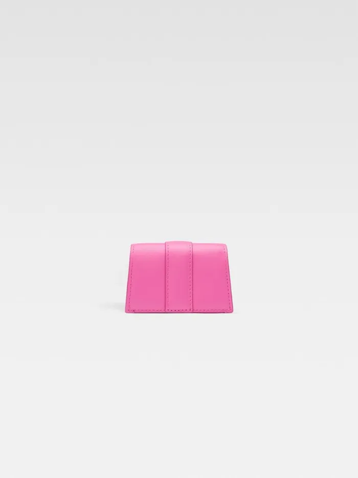 The Bambino Flap Case Neon Pink WomenMen JACQUEMUS Small Leather Goods The Bambino Flap Case Neon Pink WomenMen JACQUEMUS Small Leather Goods