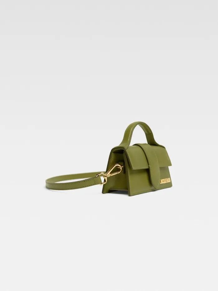 The Bambino Khaki Women JACQUEMUS Crossbody and Handbags The Bambino Khaki Women JACQUEMUS Crossbody and Handbags