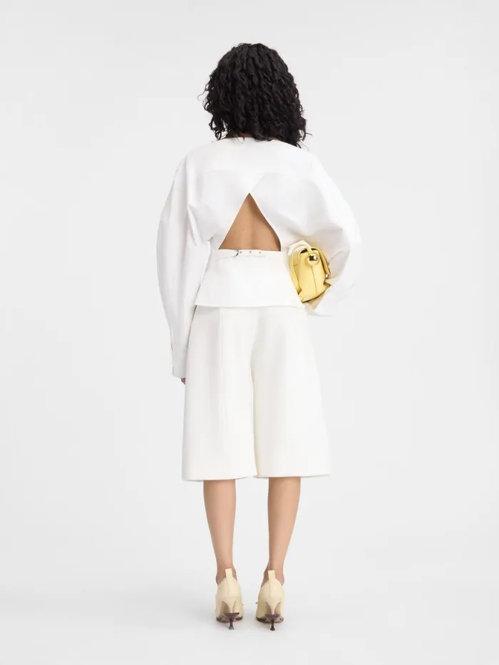 The Barco Shirt White Women JACQUEMUS Tops and Shirts The Barco Shirt White Women JACQUEMUS Tops and Shirts