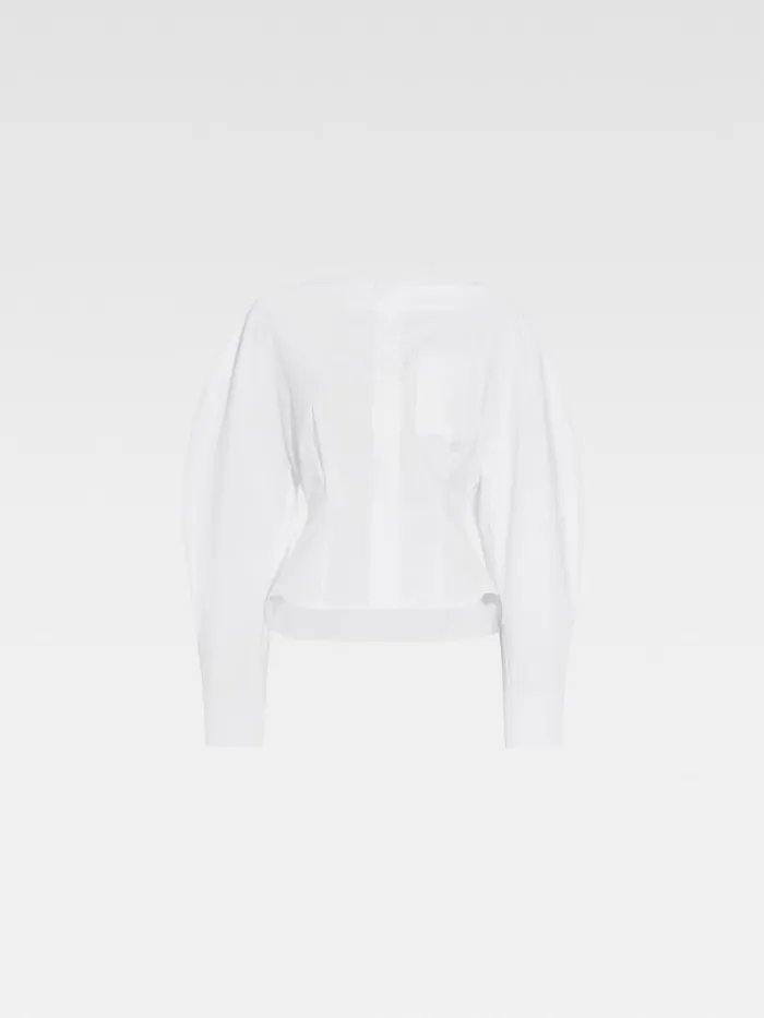 The Barco Shirt White Women JACQUEMUS Tops and Shirts The Barco Shirt White Women JACQUEMUS Tops and Shirts