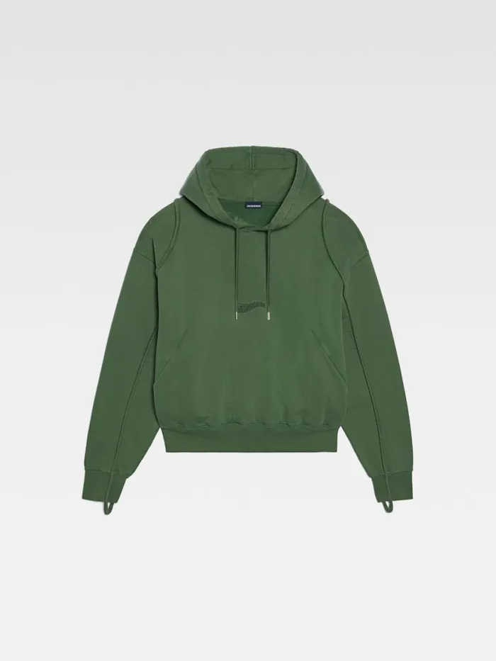 The Camargue Sweatshirt Dark Green Men JACQUEMUS Sweatshirts and Joggings The Camargue Sweatshirt Dark Green Men JACQUEMUS Sweatshirts and Joggings