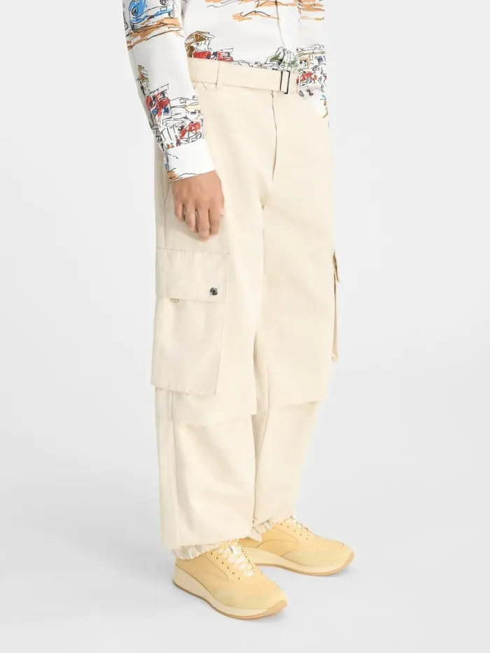 The Cargo Pants Beige Men JACQUEMUS Trousers and Shorts The Cargo Pants Beige Men JACQUEMUS Trousers and Shorts