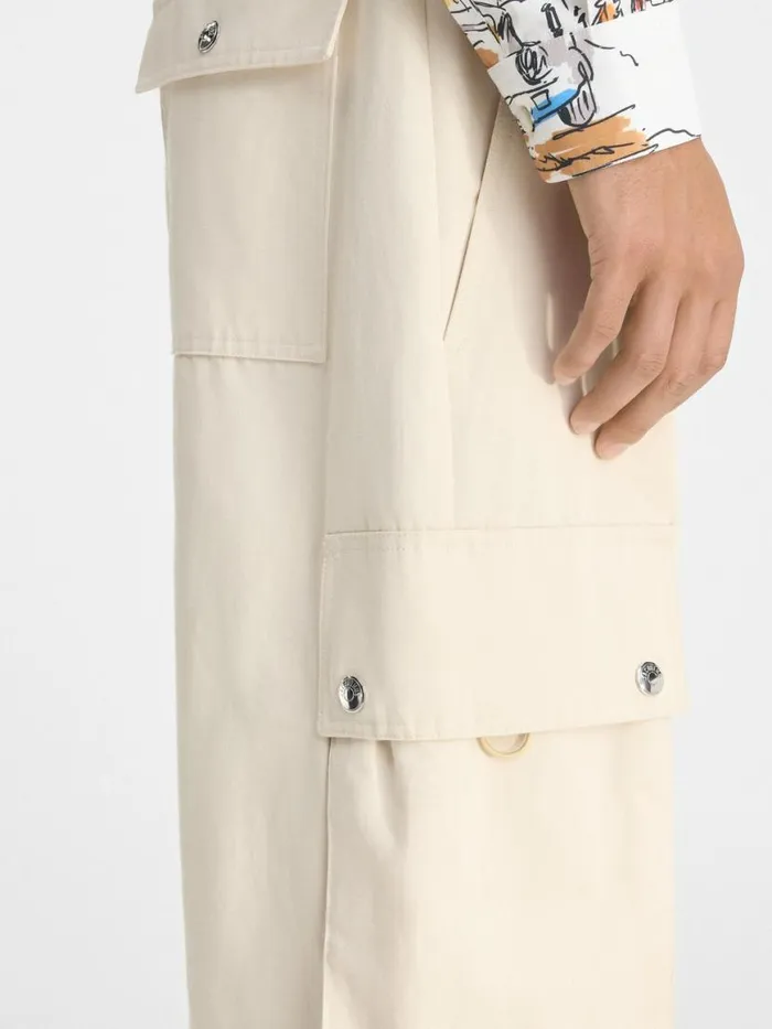 The Cargo Pants Beige Men JACQUEMUS Trousers and Shorts The Cargo Pants Beige Men JACQUEMUS Trousers and Shorts