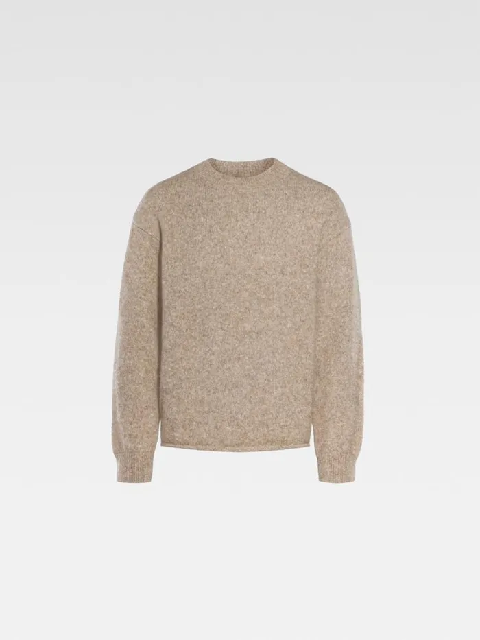The Jacquemus Sweater Beige Men JACQUEMUS Knits The Jacquemus Sweater Beige Men JACQUEMUS Knits