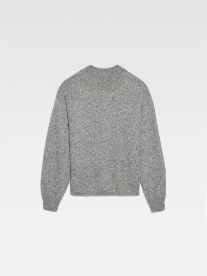 The Jacquemus Sweater Grey Men JACQUEMUS Knits The Jacquemus Sweater Grey Men JACQUEMUS Knits
