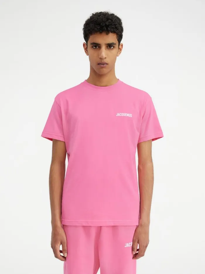 The Jacquemus Tshirt Pink WomenMen JACQUEMUS Tshirts