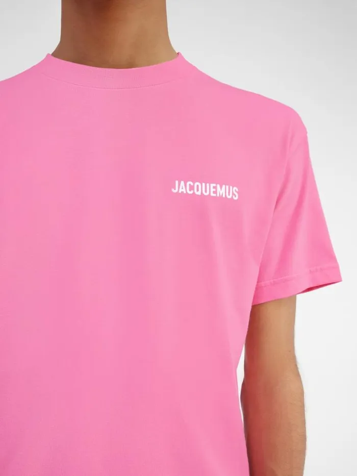 The Jacquemus Tshirt Pink WomenMen JACQUEMUS Tshirts The Jacquemus Tshirt Pink WomenMen JACQUEMUS Tshirts
