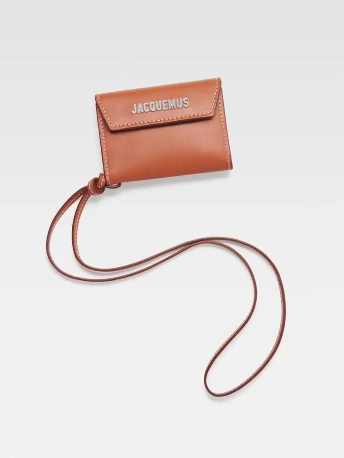 The Jacquemus Wallet Light Brown Men JACQUEMUS Small Leather Goods