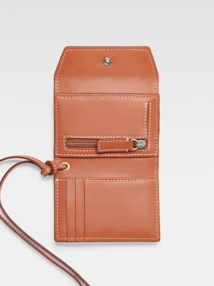 The Jacquemus Wallet Light Brown Men JACQUEMUS Small Leather Goods The Jacquemus Wallet Light Brown Men JACQUEMUS Small Leather Goods