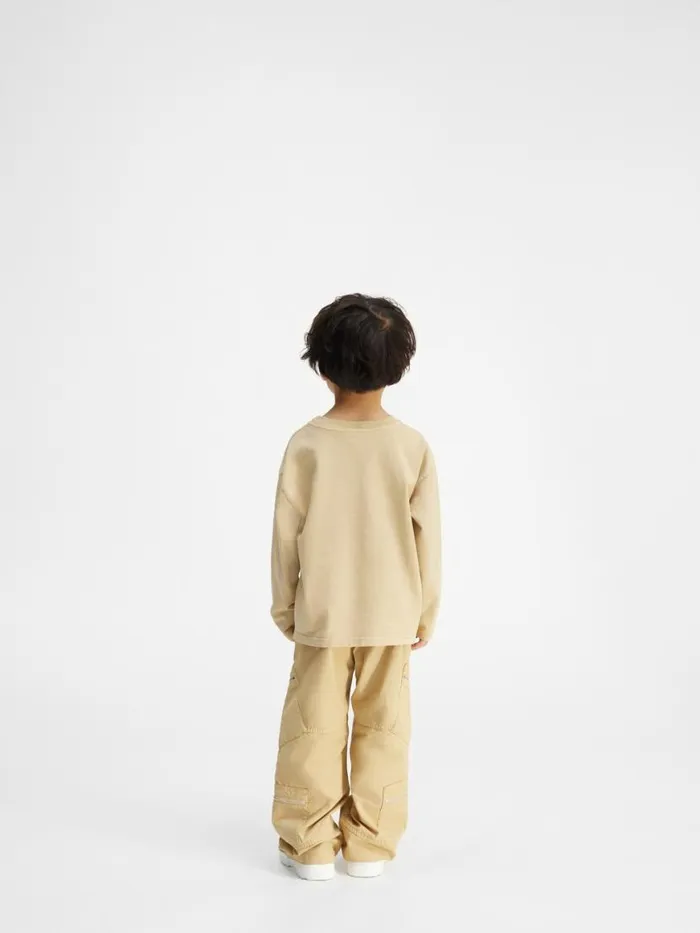 The Kids039 Longsleeve Tshirt Dark Beige WomenMen JACQUEMUS Tops The Kids039 Longsleeve Tshirt Dark Beige WomenMen JACQUEMUS Tops
