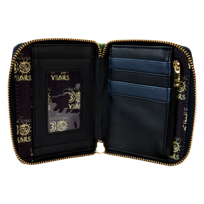 The Lion King 30th Anniversary Hakuna Matata Silhouette Zip Around Wallet Unisex Loungefly Bags and Wallets The Lion King 30th Anniversary Hakuna Matata Silhouette Zip Around Wallet Unisex Loungefly Bags and Wallets