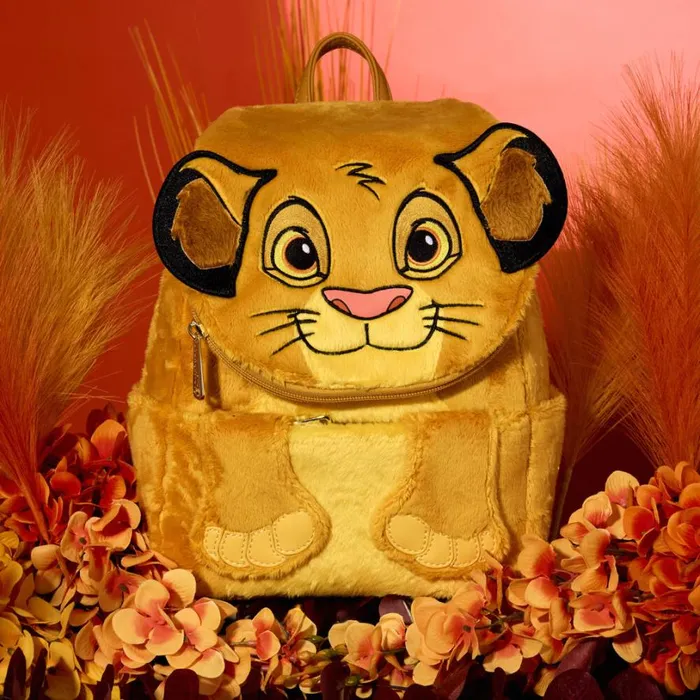 The Lion King Exclusive 30th Anniversary Simba Plush Cosplay Mini Backpack Unisex Loungefly Backpacks The Lion King Exclusive 30th Anniversary Simba Plush Cosplay Mini Backpack Unisex Loungefly Backpacks