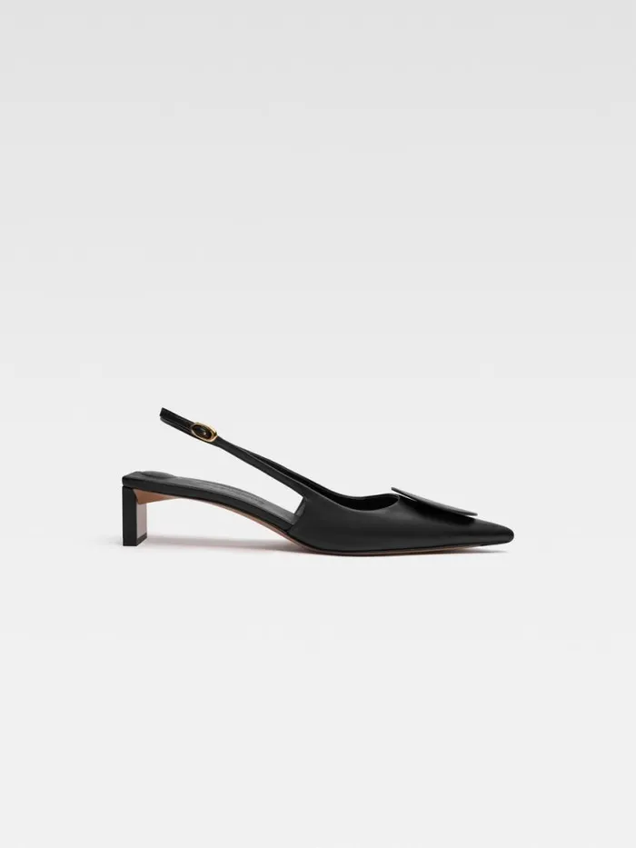 The Low Duelo Slingbacks Black Women JACQUEMUS Shoes