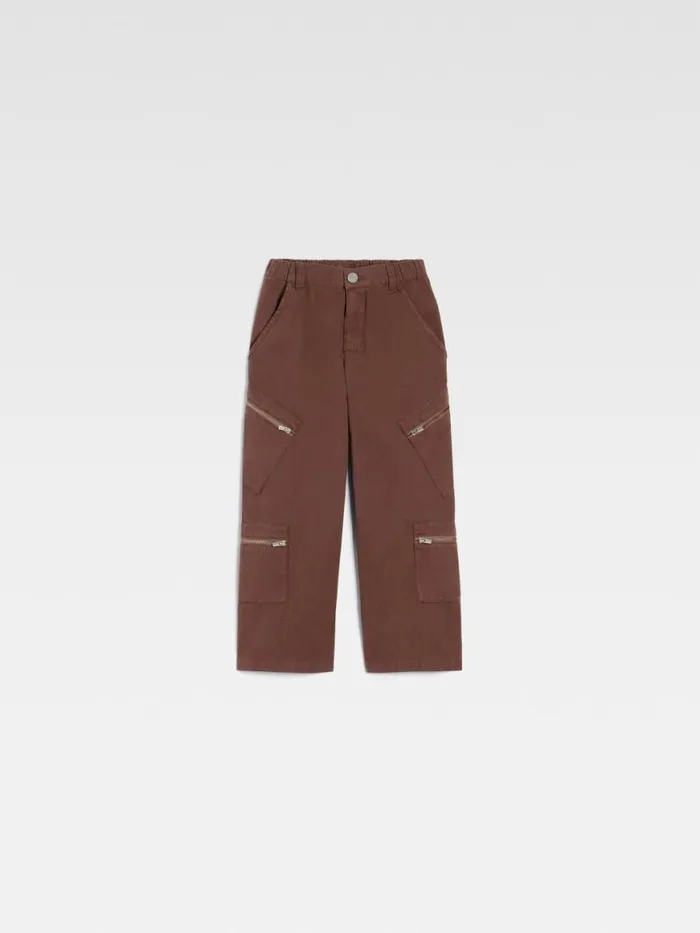 The Marrone Kids039 Cargo Pants Dark Brown WomenMen JACQUEMUS Bottoms The Marrone Kids039 Cargo Pants Dark Brown WomenMen JACQUEMUS Bottoms