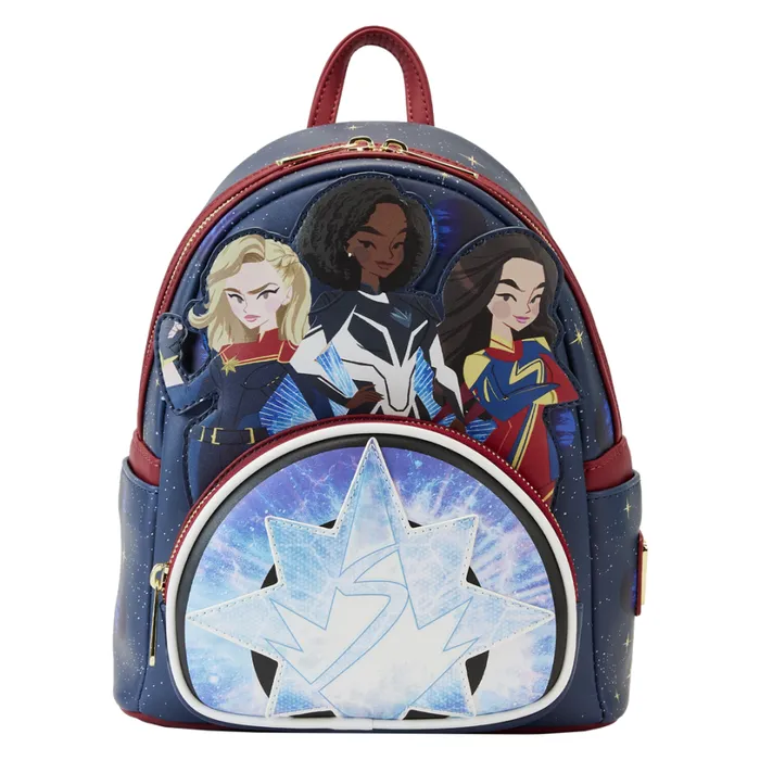The Marvels Symbol Glow Mini Backpack Unisex Loungefly Backpacks
