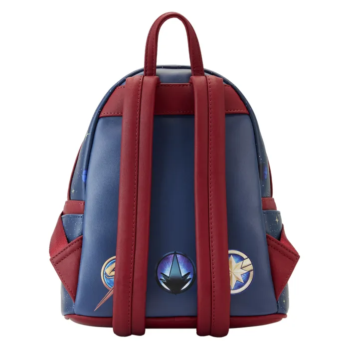 The Marvels Symbol Glow Mini Backpack Unisex Loungefly Backpacks The Marvels Symbol Glow Mini Backpack Unisex Loungefly Backpacks