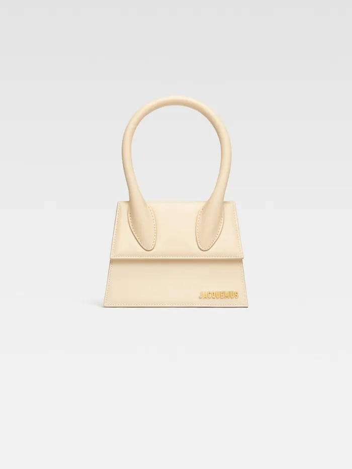 The Medium Chiquito Ivory Women JACQUEMUS Crossbody and Handbags
