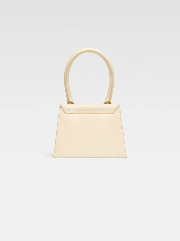 The Medium Chiquito Ivory Women JACQUEMUS Crossbody and Handbags The Medium Chiquito Ivory Women JACQUEMUS Crossbody and Handbags