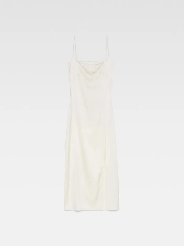 The Notte Dress Offwhite Women JACQUEMUS Dresses and Skirts The Notte Dress Offwhite Women JACQUEMUS Dresses and Skirts