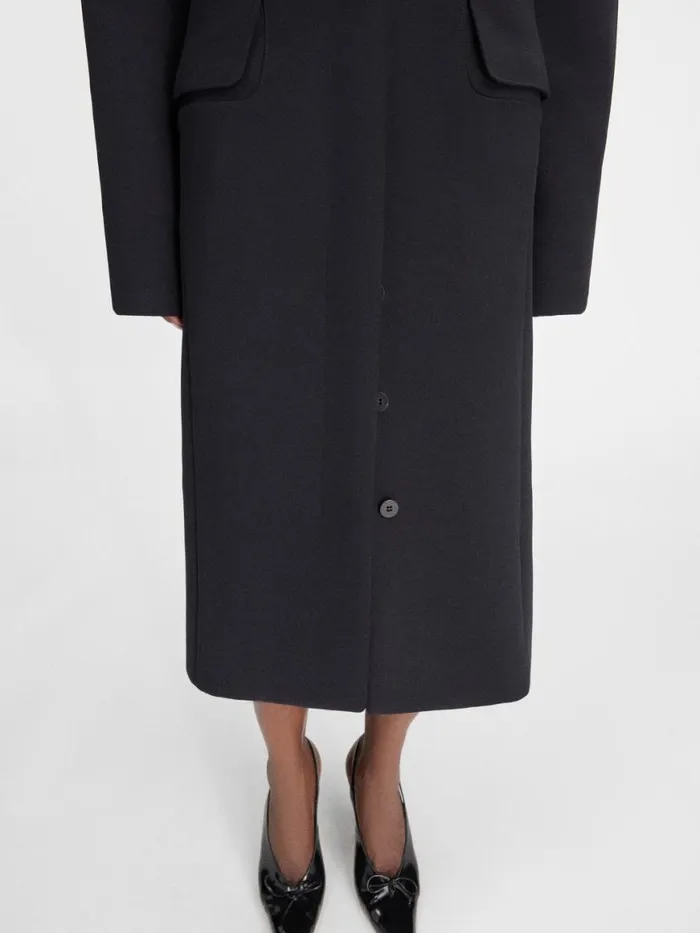 The Ovalo Coat Black Women JACQUEMUS Coats and Jackets The Ovalo Coat Black Women JACQUEMUS Coats and Jackets