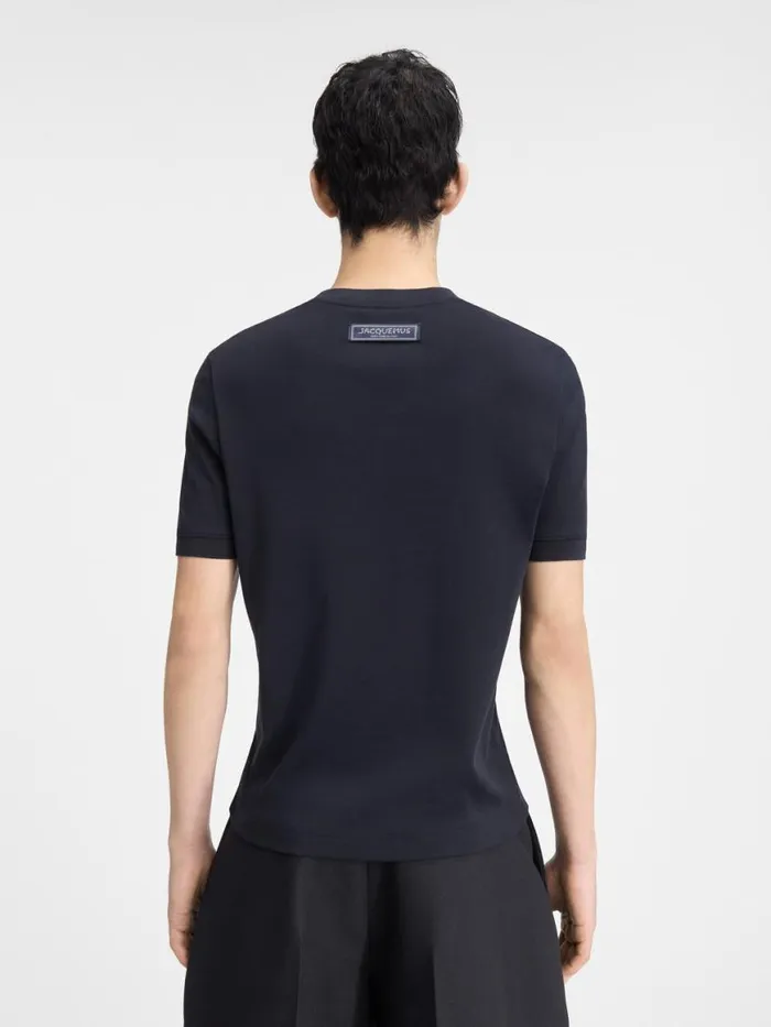 The Pesco Tshirt Dark Navy Men JACQUEMUS Tshirts The Pesco Tshirt Dark Navy Men JACQUEMUS Tshirts