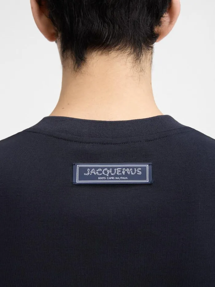 The Pesco Tshirt Dark Navy Men JACQUEMUS Tshirts The Pesco Tshirt Dark Navy Men JACQUEMUS Tshirts