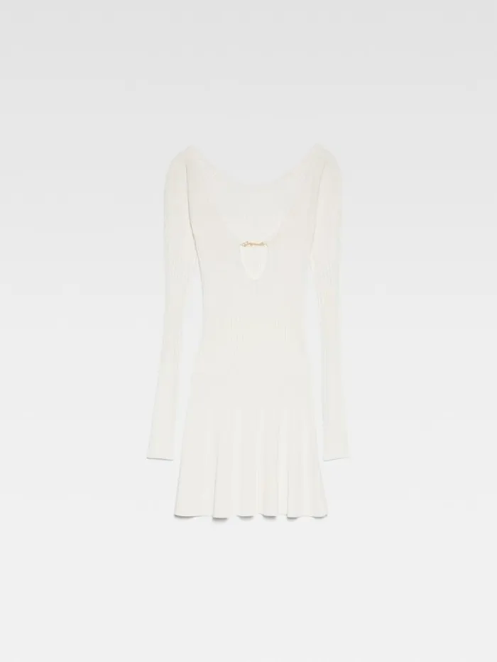 The Pral Mini Dress Offwhite Women JACQUEMUS Dresses and Skirts The Pral Mini Dress Offwhite Women JACQUEMUS Dresses and Skirts