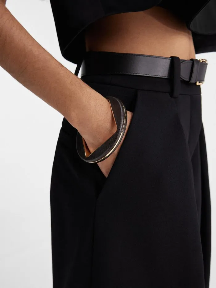 The Rond Bracelet Gold Brown Women JACQUEMUS Jewellery The Rond Bracelet Gold Brown Women JACQUEMUS Jewellery