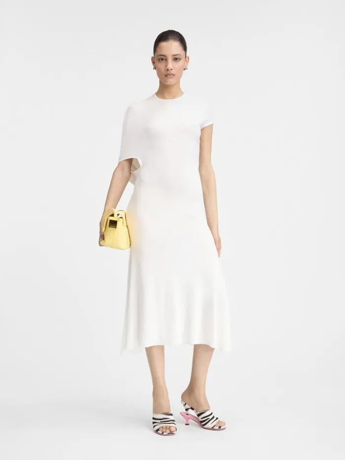 The Salerno Dress White Women JACQUEMUS Dresses and Skirts