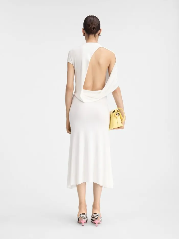 The Salerno Dress White Women JACQUEMUS Dresses and Skirts The Salerno Dress White Women JACQUEMUS Dresses and Skirts